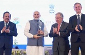 PM Modi conferred Champions of Earth Award 2018