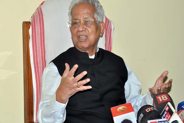 Assam Congress pays tribute to former Chief Minister Tarun Gogoi at Rajiv Bhavan