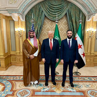 Trump holds talks with Syrian leader and Saudi Crown Prince on Russia-Ukraine, Israel-Hamas