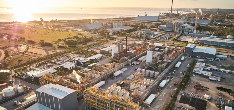 The Kwinana lithium refinery has had its share of challenges.