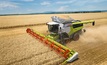  The new Claas Lexion 7000/8000 series peaks with models that have an 18,000 litre grain tank. Image courtesy Claas.