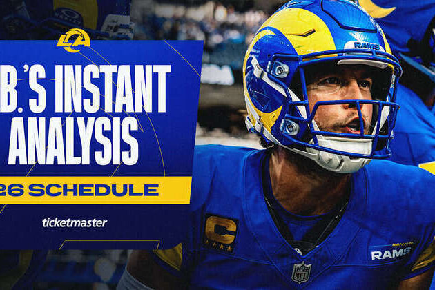 Rams' 2026 Schedule Reaction: Instant Analysis