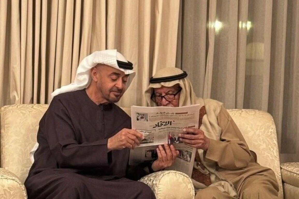 UAE President visits Ahmed Khalifa Al Suwaidi in Abu Dhabi