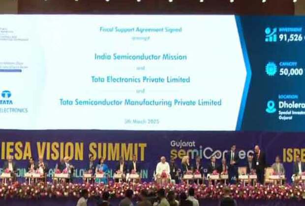 India Semiconductor Mission, Tata Electronics, Tata Semiconductor Manufacturing sign fiscal support agreement for semiconductor fab