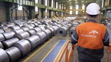 Produção de aço da ArcelorMittal
