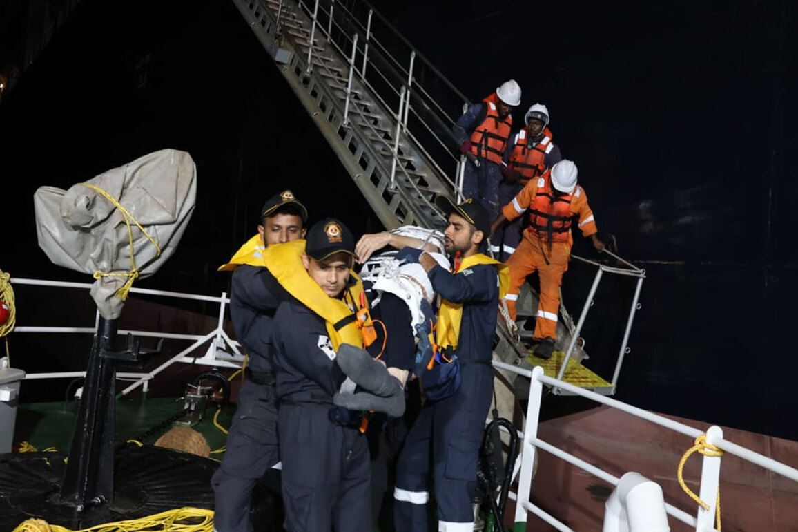 Indian Coast Guard rescues Ukrainian national after heart attack off Goa