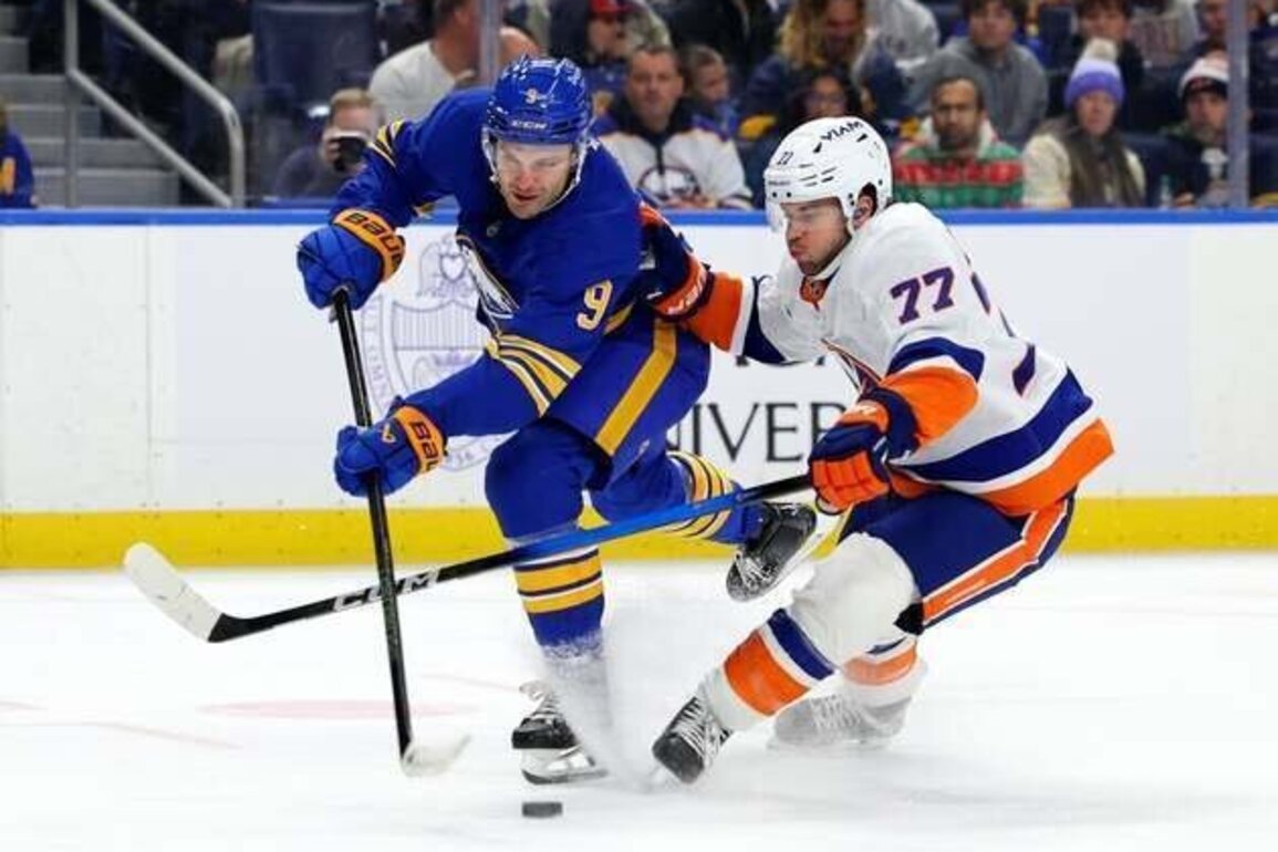 Sabres blow early lead, top Islanders in shootout