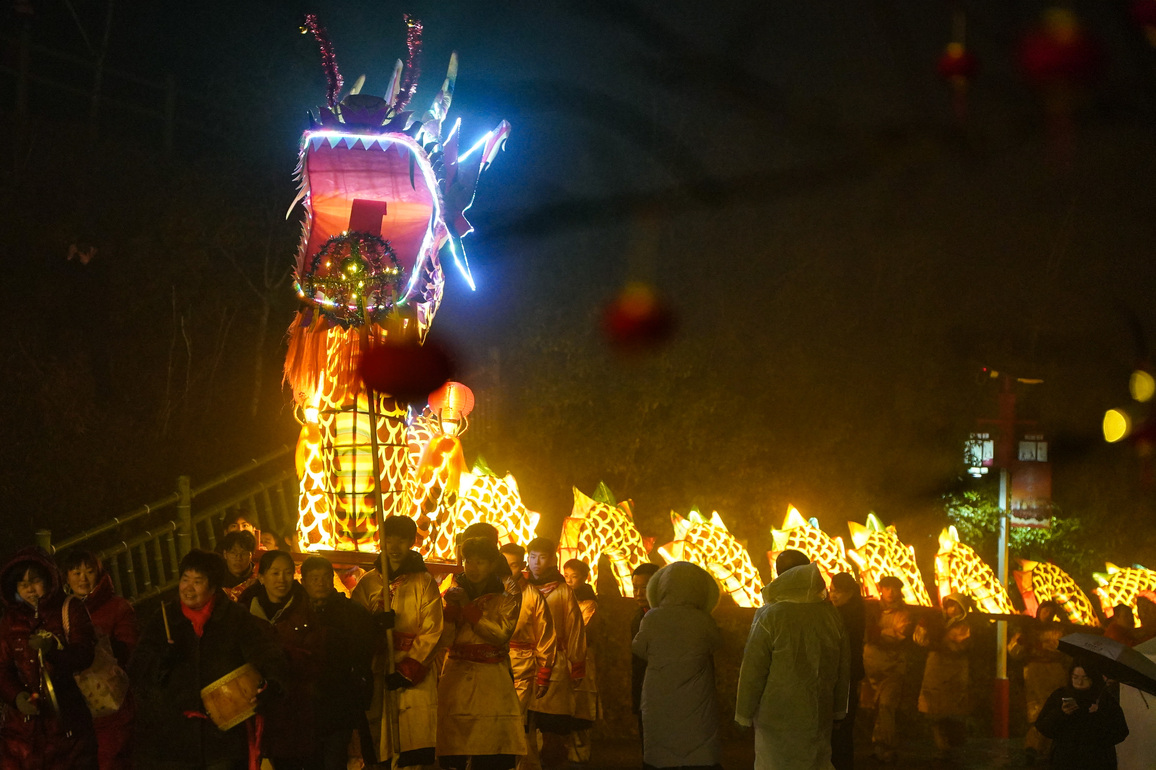 CHINA-JIANGXI-JINGGANGSHAN-VILLAGE SPRING FESTIVAL GALA (CN)