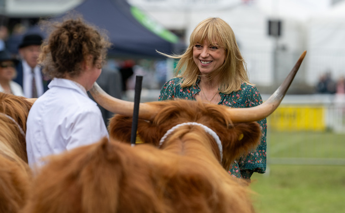BBC Radio2 DJ Sara Cox has dedicated her new novel to Britain's farmers