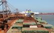 The first shipment of West Pilbara fines