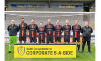 Footie favourites score for charity