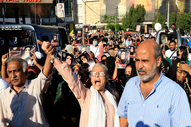 BNM condemns Pakistan's reign of terror in Balochistan at Bonn protest
