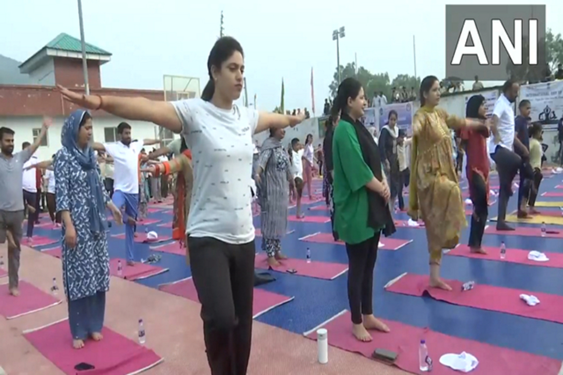 J-K: District Administration of Rajouri organises yoga session