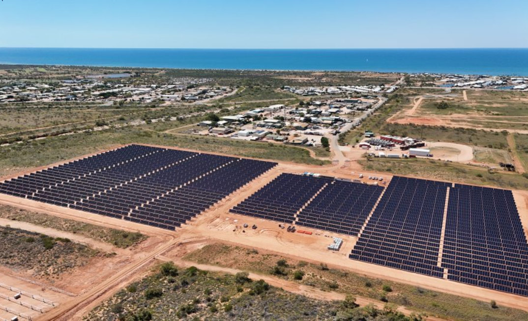 Batteries arrive as Exmouth's Jirndal Solar Farm installation wraps up