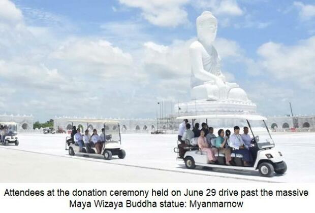 Price of Allegiance: Myanmar's wealthy pour millions into junta's monument