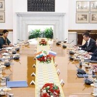 Russian and Indian foreign ministers hold talks in New Delhi