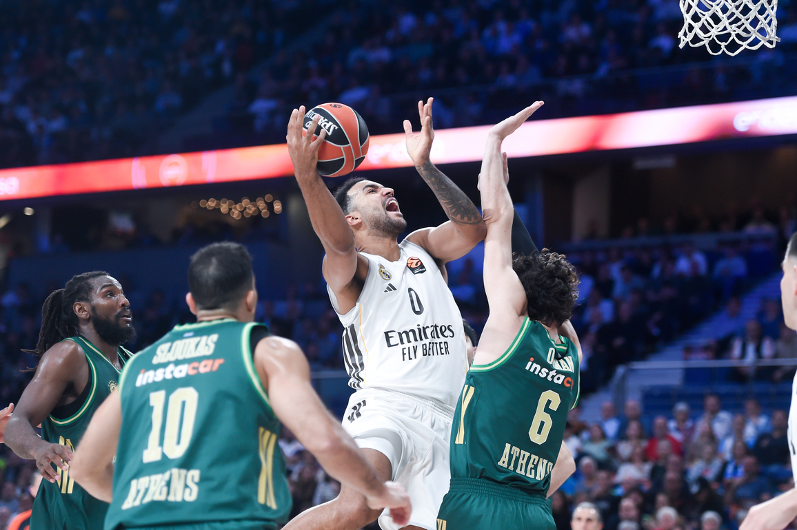 (SP)SPAIN-MADRID-BASKETBALL-EUROLEAGUE-REAL MADRID VS PANATHINAIKOS AKTOR ATHENS