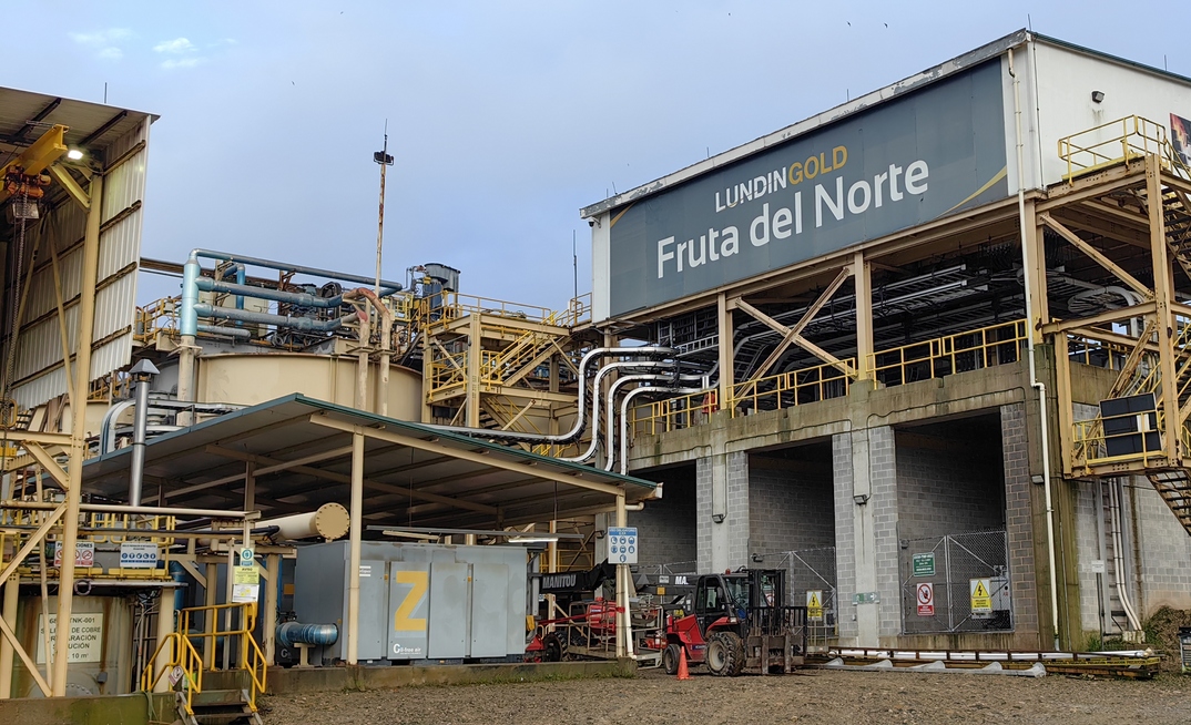 The FDN process plant in Ecuador