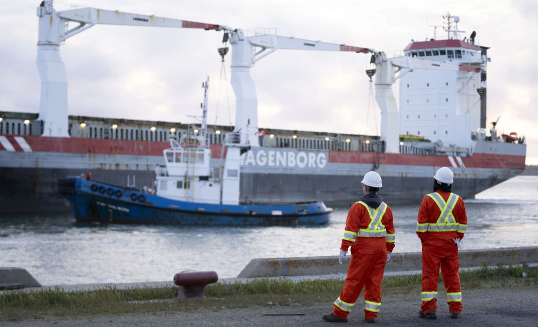 The Port of Churchill on Manitoba's Hudson Bay coast