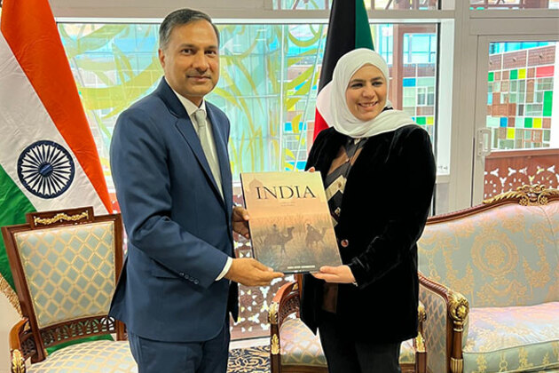 Ambassador Adarsh Swaika meets Kuwait's Finance Minister, discusses bilateral investment cooperation