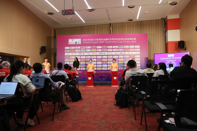 (SP)CHINA-XIAMEN-BADMINTON-SUDIRMAN CUP-DRAW (CN)