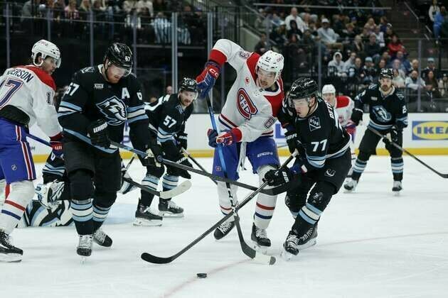 Nick Suzuki nets pair as Canadiens edge Mammoth