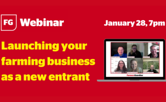 Join our FREE webinar: Hear from new entrants into farming and how they got into the industry 