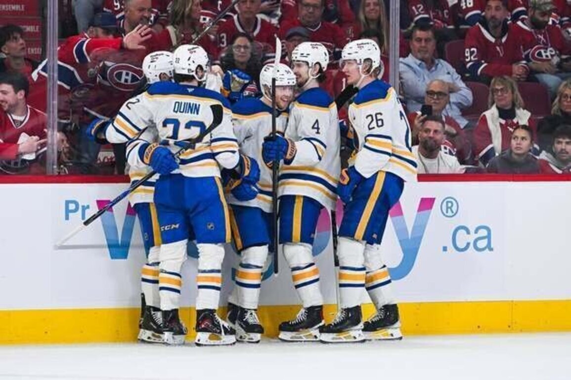 Sabres score 7 straight goals, force Game 7 vs. Canadiens