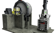 Metso Premier primary AG mill and Vertimill VTM-4500 secondary grinding mill. Photo: Metso