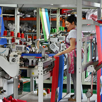 CHINA-SHANDONG-QINGDAO-WORLD CUP-FLAGS-PRODUCTION (CN)