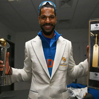 Shikhar Dhawan named official ambassador of 2025 ICC Champions Trophy