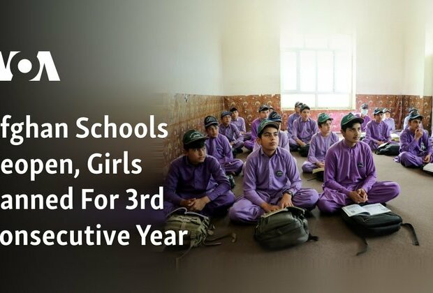 Afghan Schools Reopen, Girls Banned For 3rd Consecutive Year