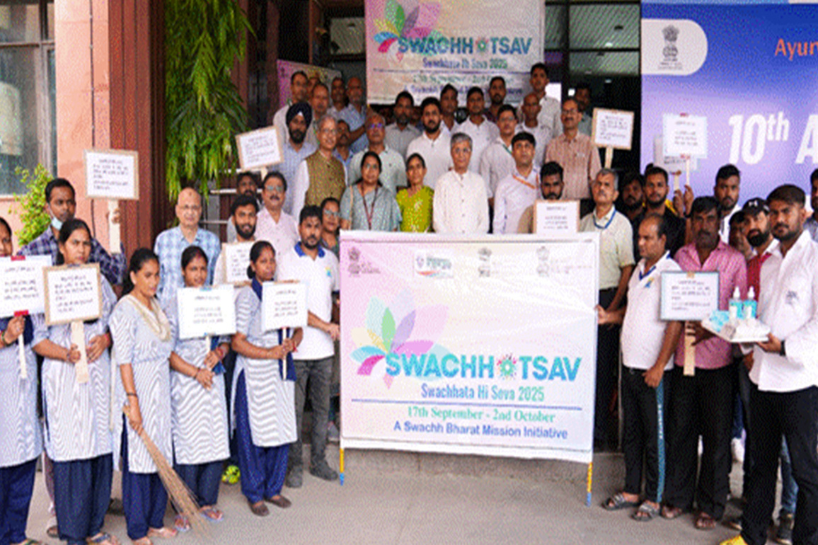 Ministry of Ayush concludes 'Swachhata Hi Sewa' campaign on Gandhi Jayanti