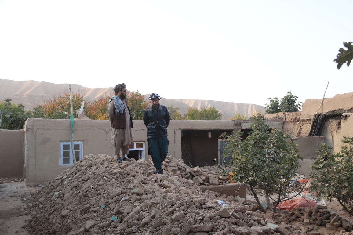 AFGHANISTAN-KHULM-EARTHQUAKE-AFTERMATH