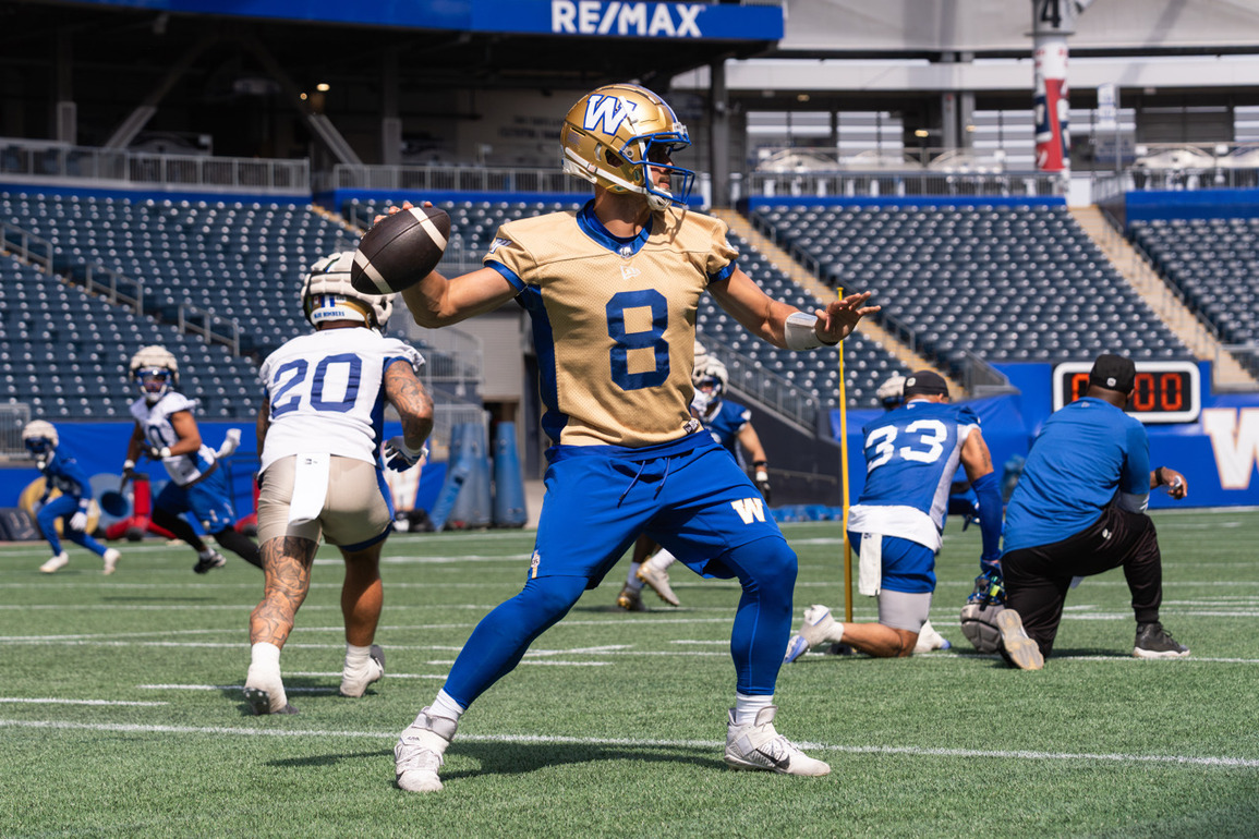 Blue Bombers Training Camp Report - Day 3