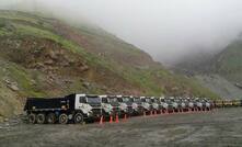  Frota da Nexa no complexo Cerro Lindo, no Peru/Divulgação