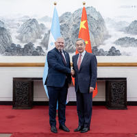 CHINA-BEIJING-WANG YI-HONDURAN FM-MEETING(CN)