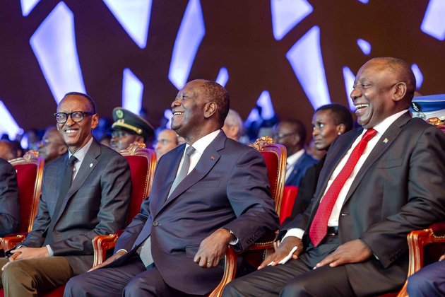 COTE D'IVOIRE-ABIDJAN-AFRICA CEO FORUM-OPENING
