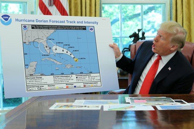NOAA Chief Thanks Alabama Weather Office in Dorian Forecast