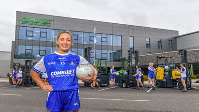 Combilift gives Monaghan Ladies Gaelic football team a lift
