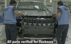 Use of advanced metrology for the Jeep Compass production in India 