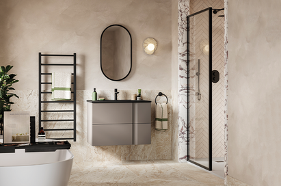 Frontline Bathrooms expands Aqua Glass collection