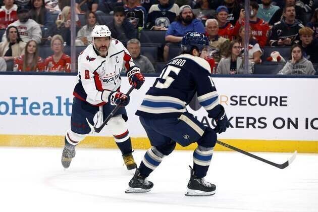 Caps edge Jackets in Alex Ovechkin's potential final game
