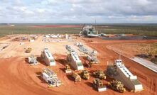  Development of Coburn’s open pit mine has begun with dozer mining units ready to be moved into position.