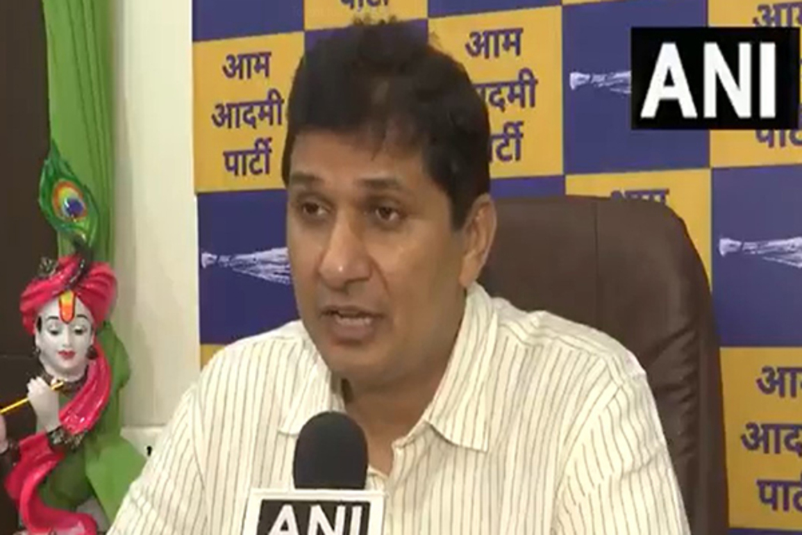 "God has done justice to people like Nayab Singh Saini": AAP on Haryana-Punjab water dispute