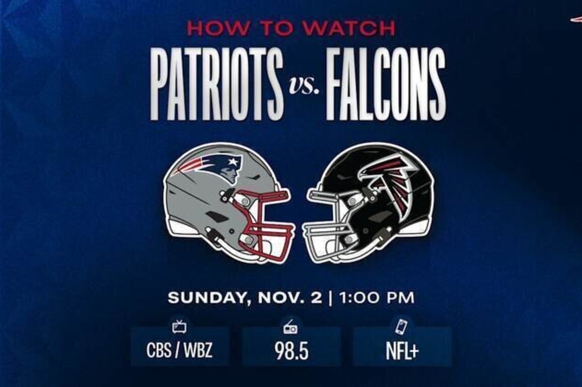 How to Watch/Listen: Patriots vs. Falcons