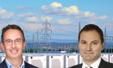 A tale of two retail energy giants. Pictured left AGL CEO Damien Nicks and right Origin boss Frank Calabria.