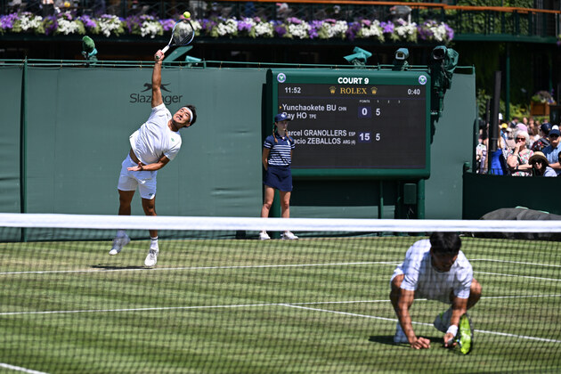 (SP)BRITAIN-LONDON-TENNIS-WIMBLEDON-MEN'S DOUBLES