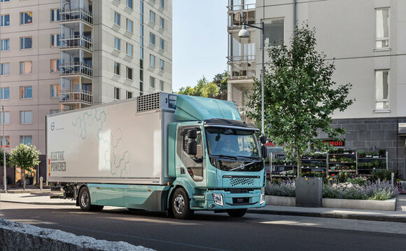An electric Volvo Truck / Credit: Volvo Trucks