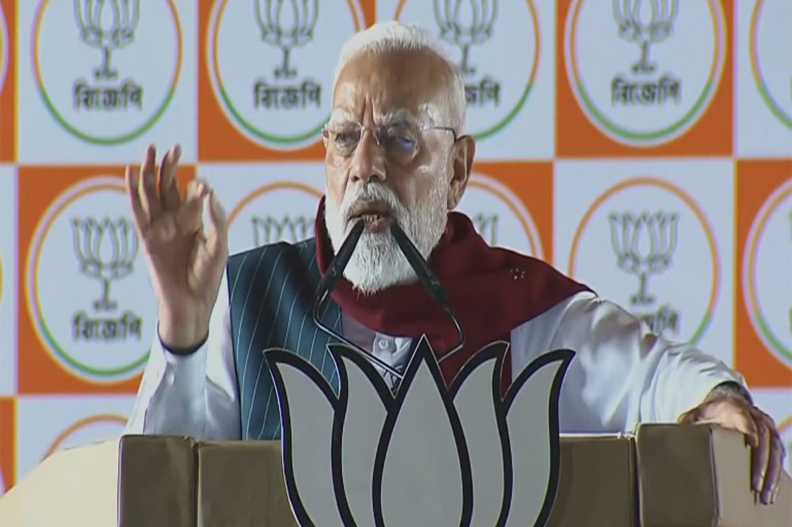 "In 15 years, TMC did PhD in loot": PM Modi vows action against "aggressors, looters" ahead of West Bengal polls